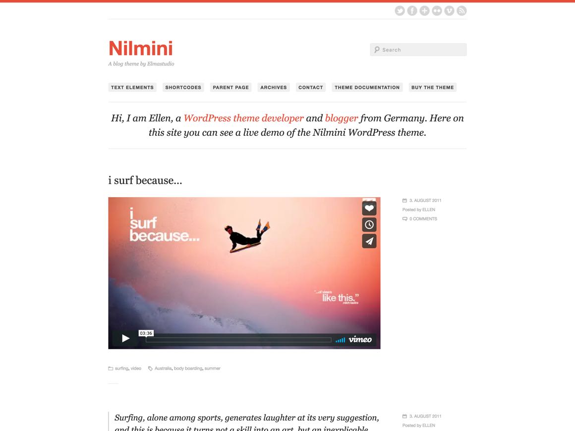 Nilmini-WordPress-Theme